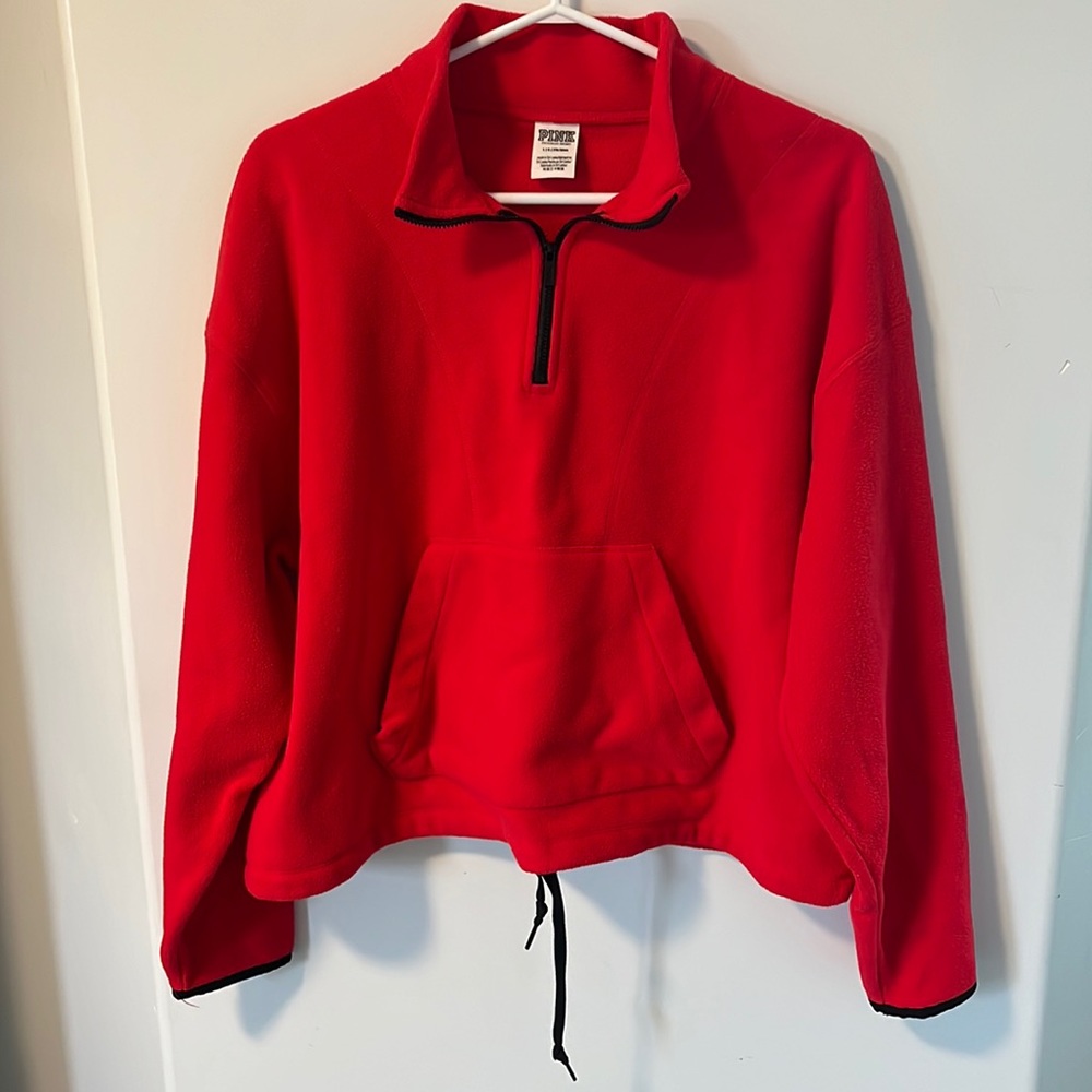 1/4 zip fleece top